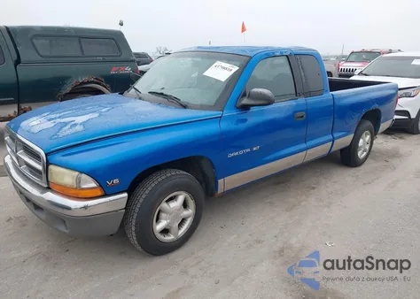 1998 Dodge Dakota Slt/Sport z USA, uszkodzony, nr VIN 1B7GL22X7WS586687